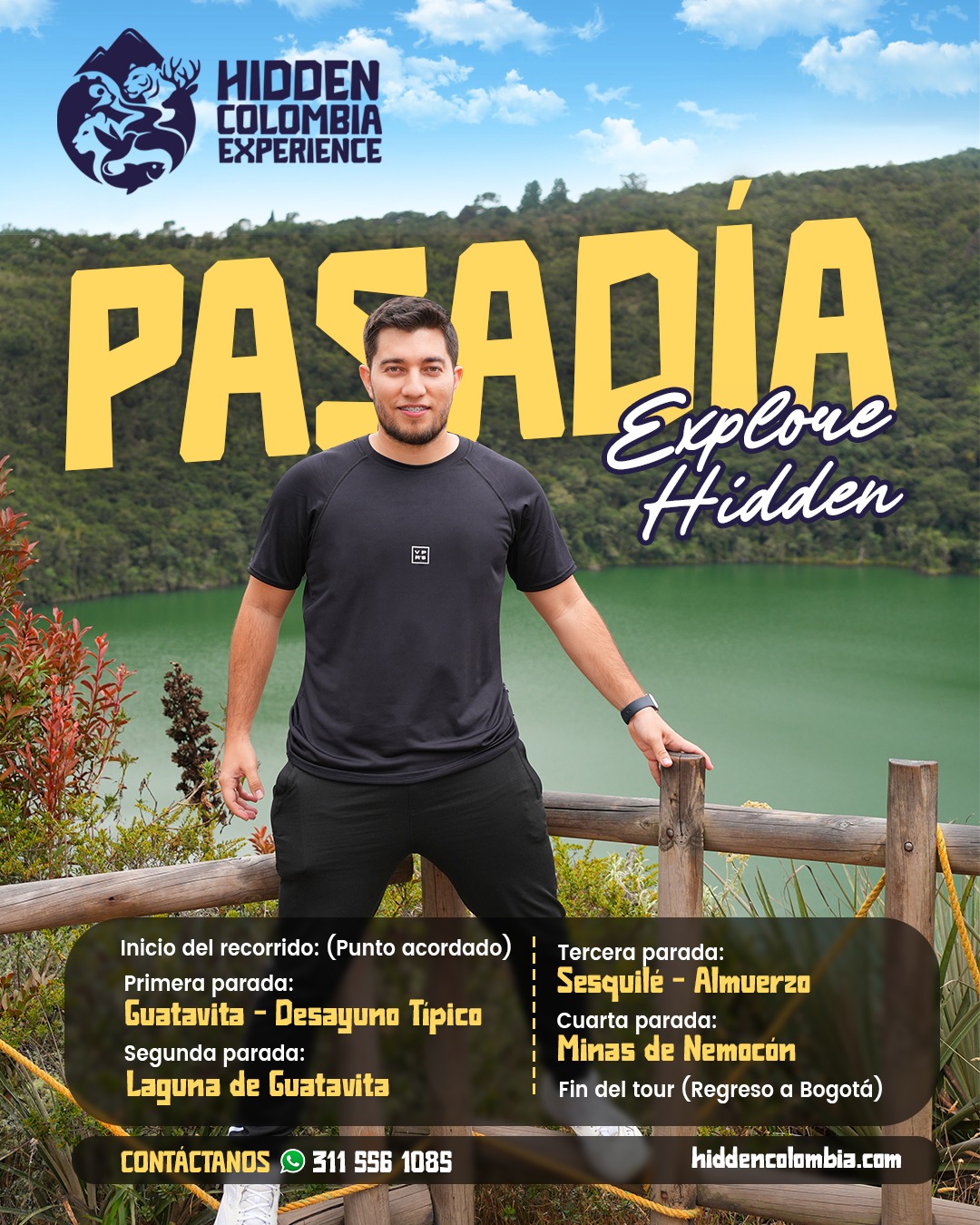 Tour Laguna de Guatavita Pasadía Explore Hidden Colombia experiencia